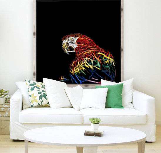 Parrot Abstracto by Tazmatic