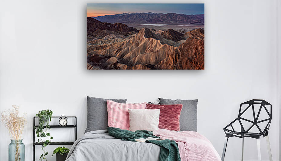 Zabriskie Point Death Valley by Dutch Photographer