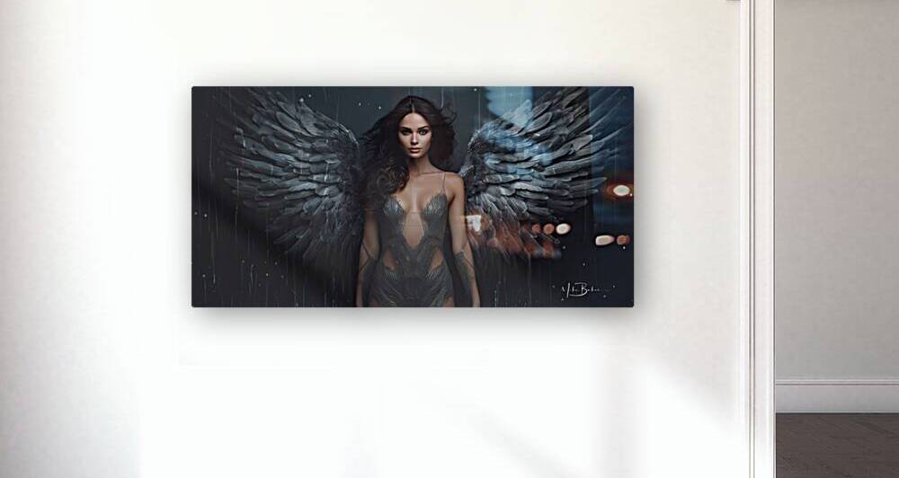 Angel of Destiny - InfiniteCanvasAi by Mike Baker