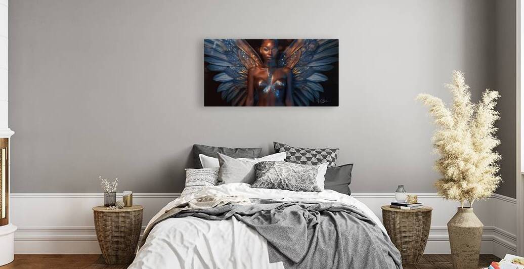 Angel of Courage - InfiniteCanvasAi  by Mike Baker