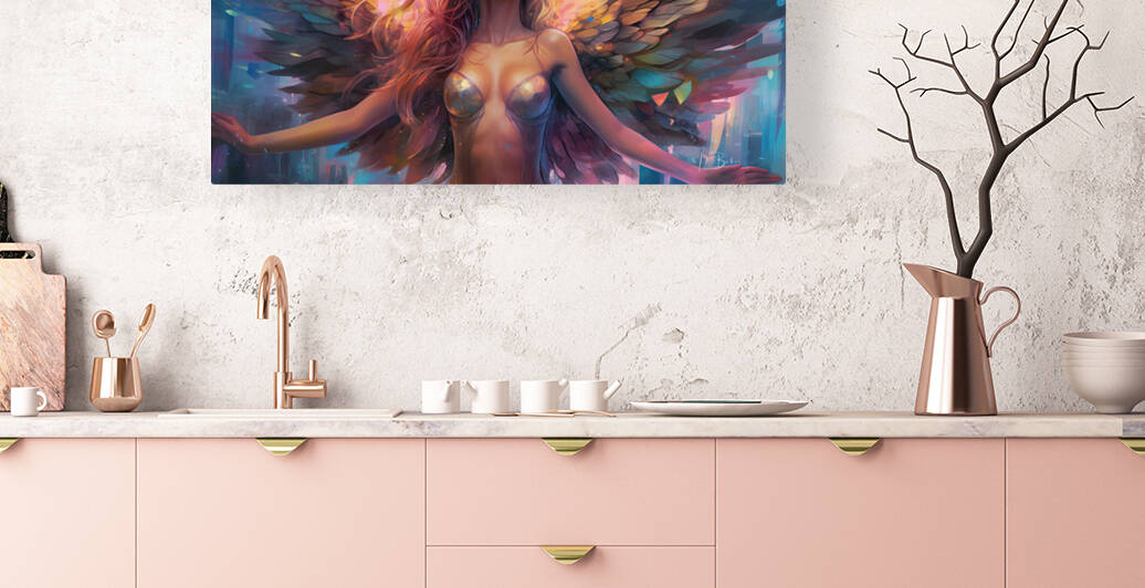 Angel of Unity - InfiniteCanvasAi by Mike Baker