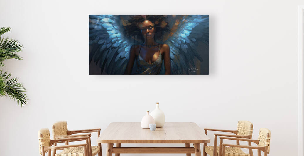 Angel of Valor - InfiniteCanvasAi   by Mike Baker