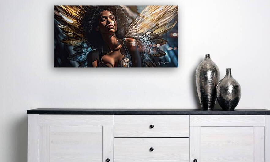 Angel of Tranquility - InfiniteCanvasAi   by Mike Baker