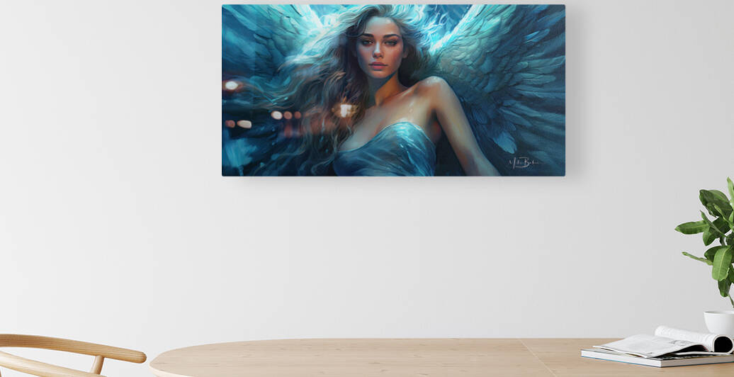 Angel of Compassion - InfiniteCanvasAi  by Mike Baker