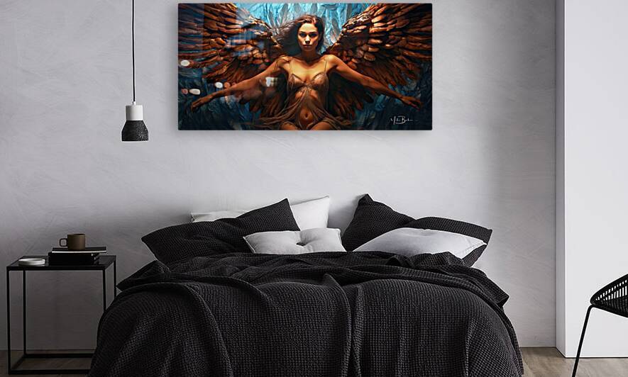 Angel of Solitude - Infinite Canvas Ai by Mike Baker