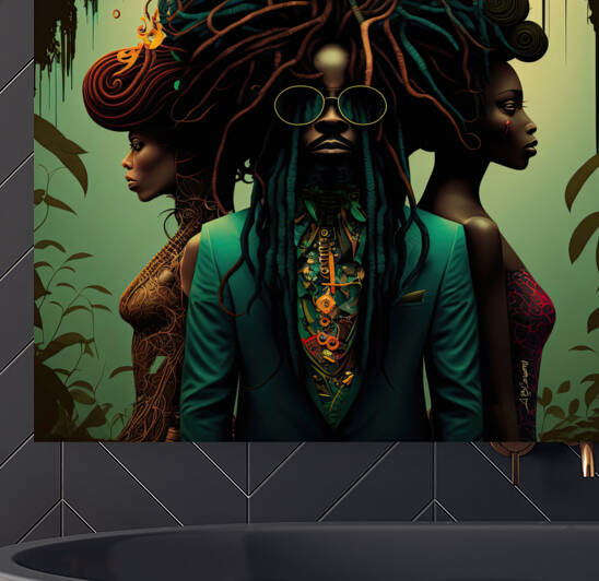 Rooted gigapixel art scale 4 00x by Valeda Williams