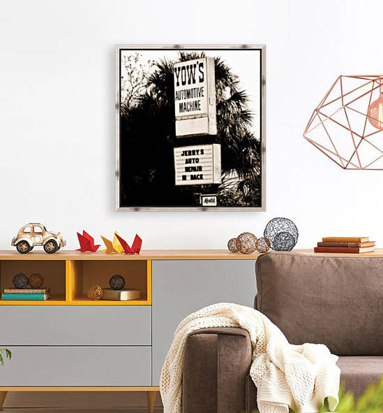 Vintage Sign by Cameron Young