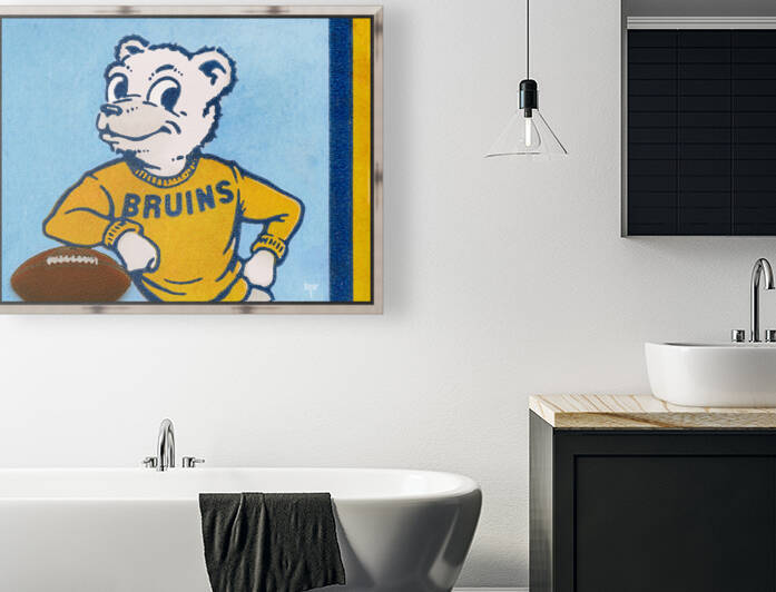 1987 UCLA Football Ticket Remix by Row One Brand