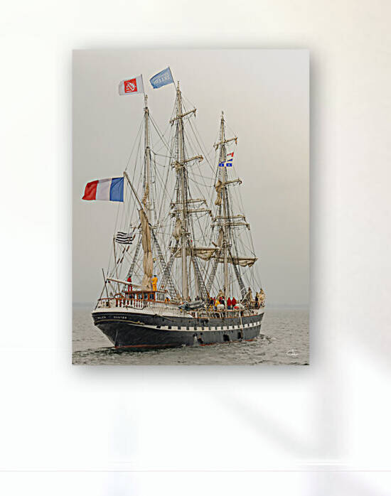 No 103 - Le Belem a Sandy Beach  by Glenn Albert
