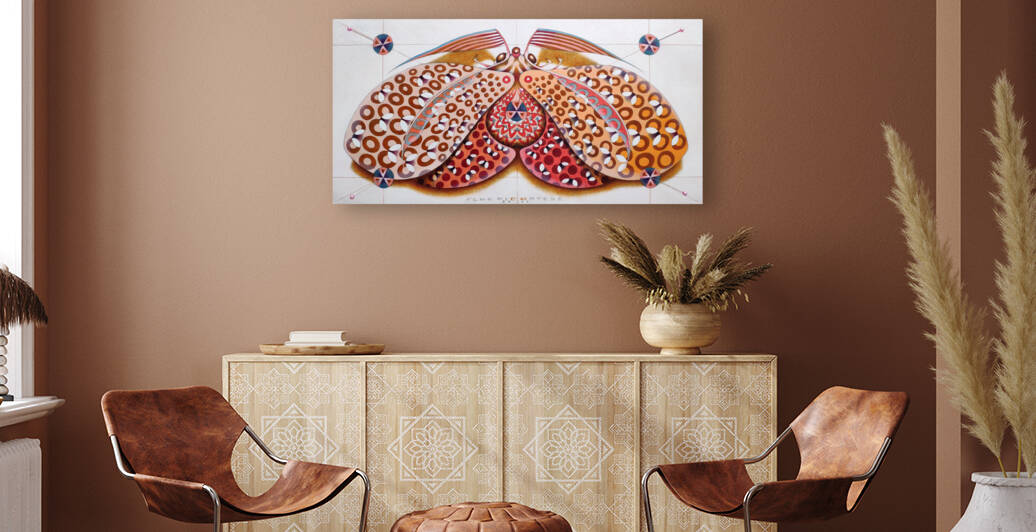 Chromatic butterfly - pink by federicocortese