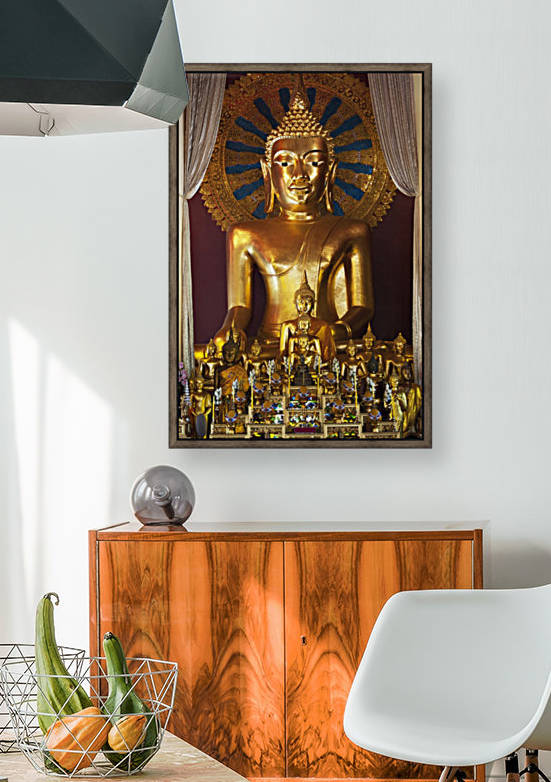 Buddhist Statue In Wat Phra Singh Temple; Chiang Mai, Thailand by PacificStock