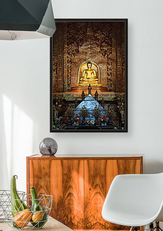 Interior Of Wat Phra Singh Temple; Chiang Mai, Thailand by PacificStock