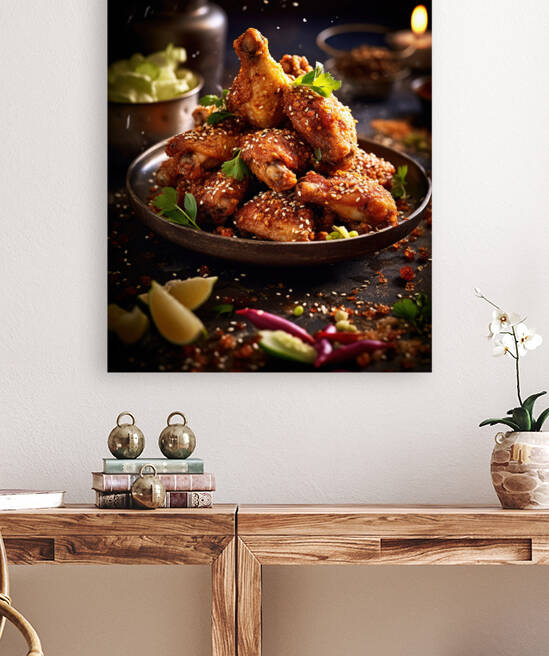 Crispy chicken wings Juicy by Carlos Castilla