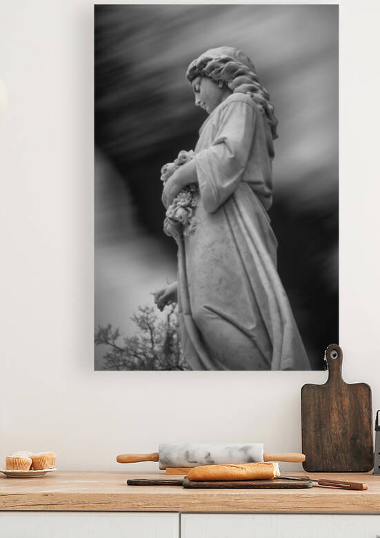 Female in Cemetary II by Images By Jon Evan