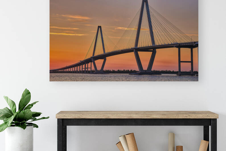 Ravenel Bridge at Dusk by Images By Jon Evan