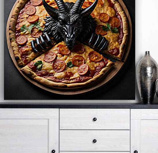 Baphomet Special Pizza by Kalki Kriva Dna