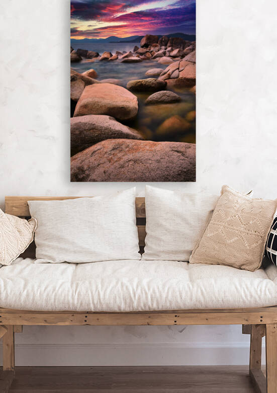 Another Sunset on Lake Tahoe  by Images By Jon Evan