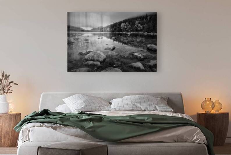 Fog on Bubble Pond by Images By Jon Evan