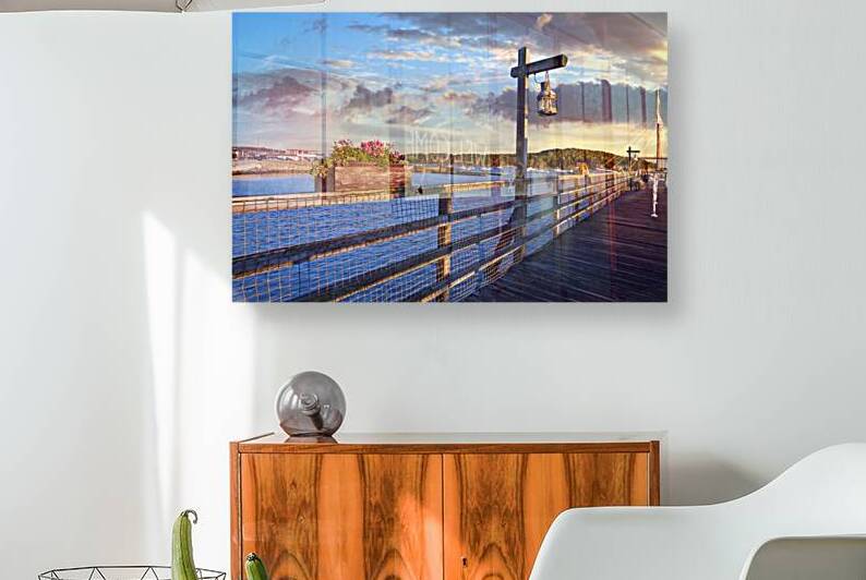 Pier in Maine by Images By Jon Evan