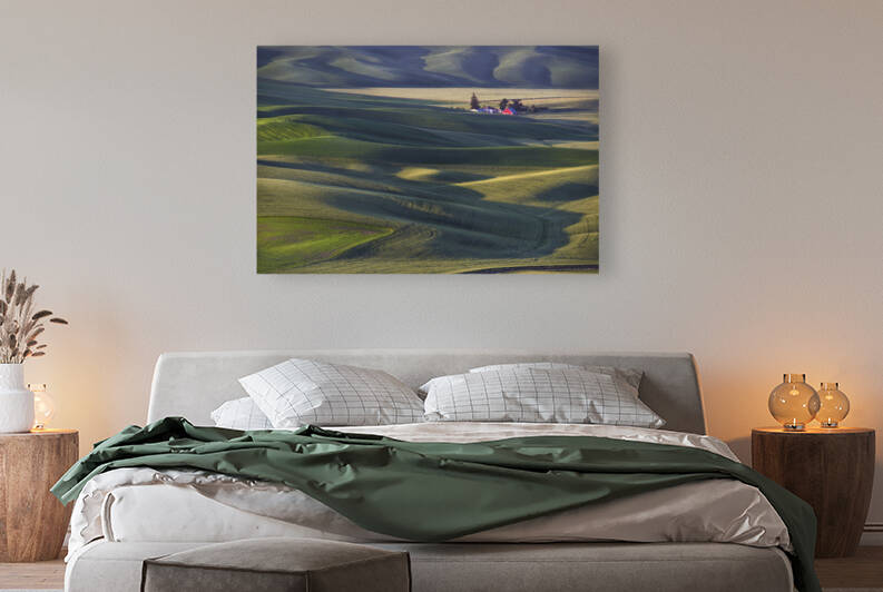 Isolated Barn in the Palouse by Images By Jon Evan