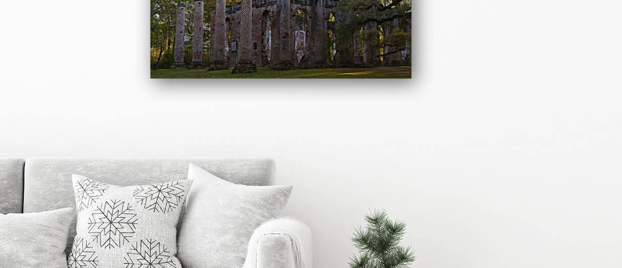 Sheldons Church Ruins at Dawn by Images By Jon Evan