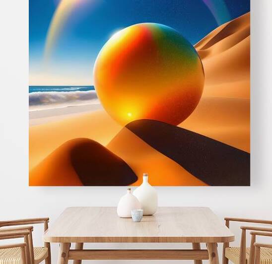 Beach Ball Synesthsesia by Bill Swartwout Photography