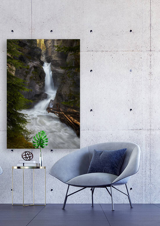 Johnston Canyon Waterfall by Images By Jon Evan