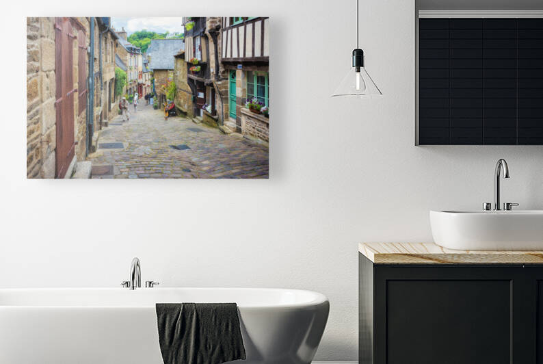 Medieval streets of Dinan - C1506-1639-GLA by JordiCarrio