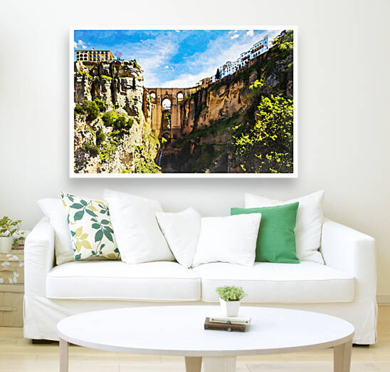 Picturesque Charm of Ronda - C1804 2905 WAT by JordiCarrio