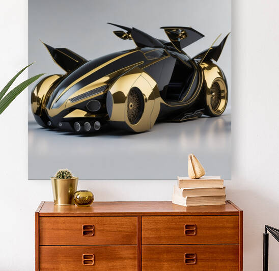 Futuristic car structure  by Sanisense Concept