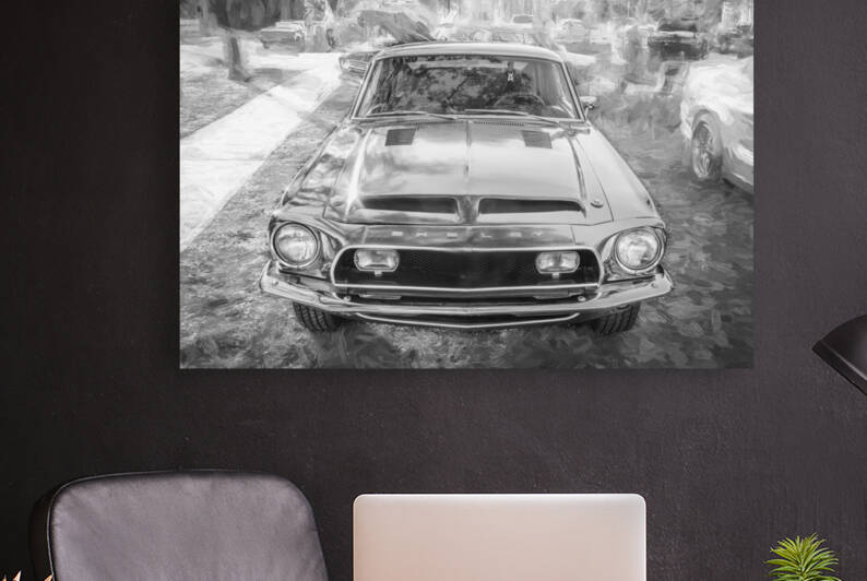 1967 Red Ford Shelby Mustang GT350  14 by Rich Franco