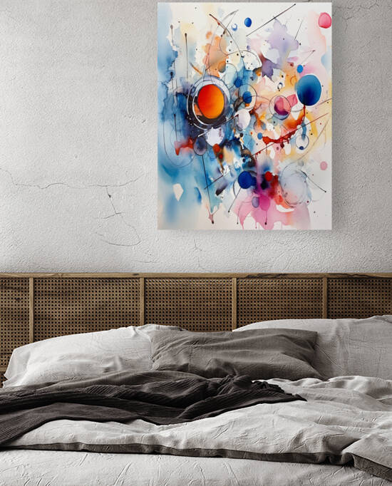 Modern wall art for living room by Aroness