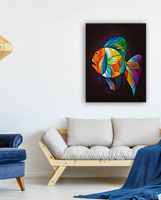 Modern Fish Wall Decor Ideas by Aroness