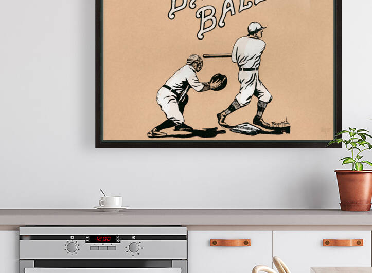 1913 Baseball Art by Row One Brand