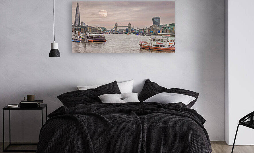 Spectacular Evening Skyline by Assaf Frank