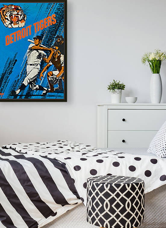 1971 Detroit Tigers Art by Row One Brand