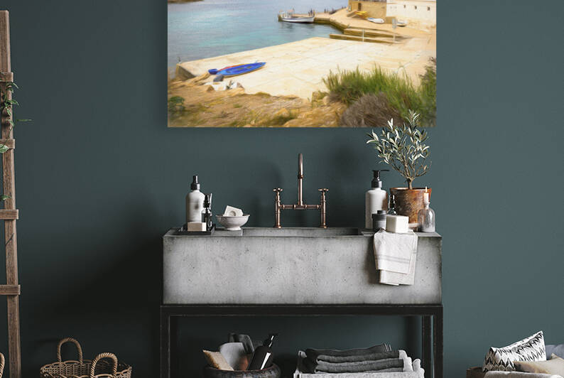 Port of San Telmo - CR2204-7168-OIL by JordiCarrio