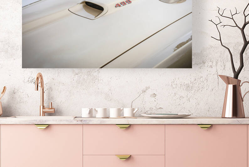 1968 Gold Pontiac Firebird 400 X 7 by Rich Franco