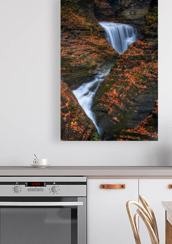 Autumn at Minnehaha Falls by Rick Berk