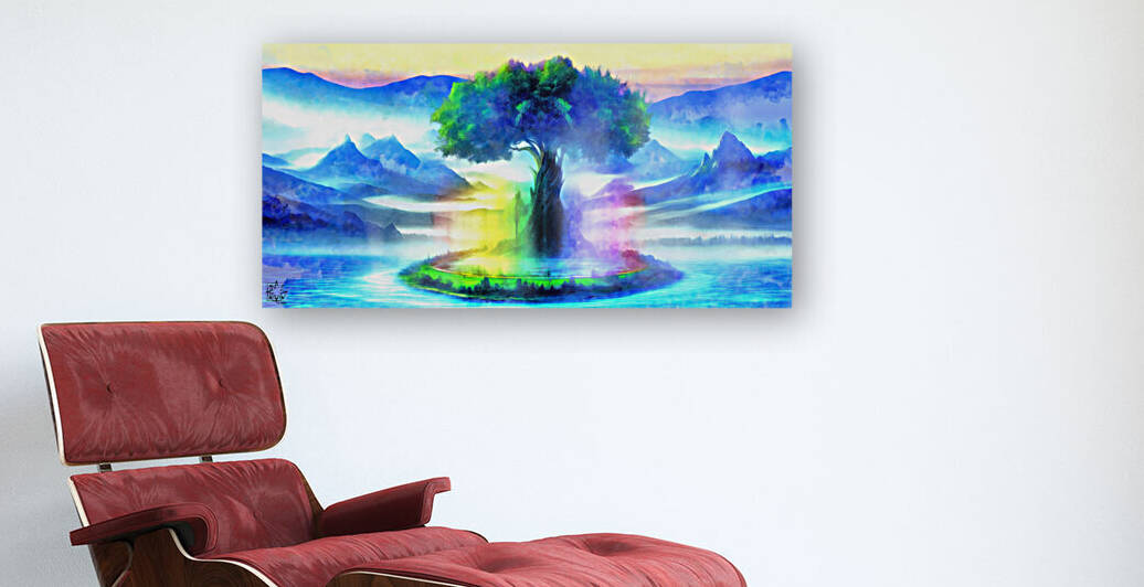 The Luminous Tree by ChrisHarrisArt