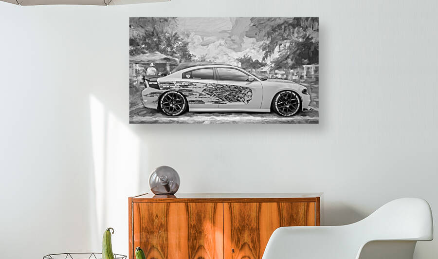 2018 Yellow Dodge Charger Daytona X 7 by Rich Franco