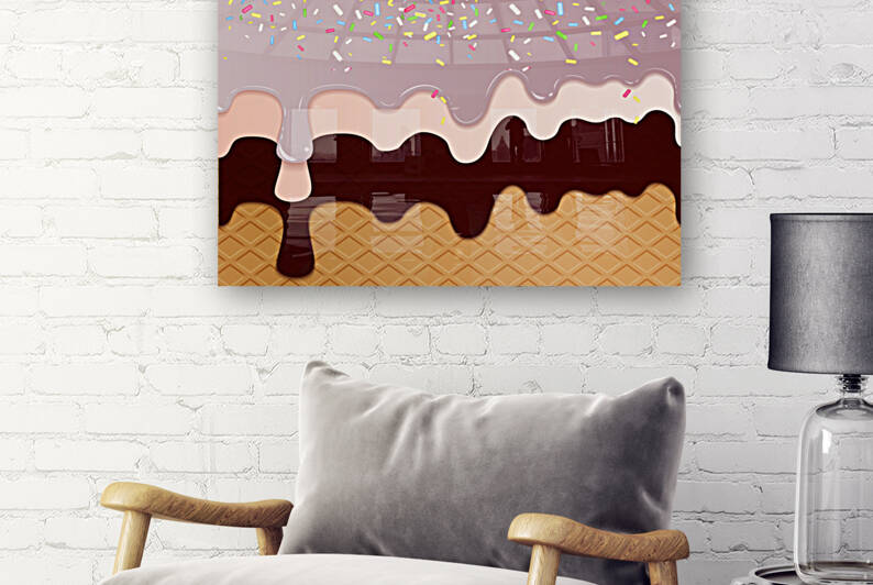 Frosty Waffle Cascade by rizu_designs