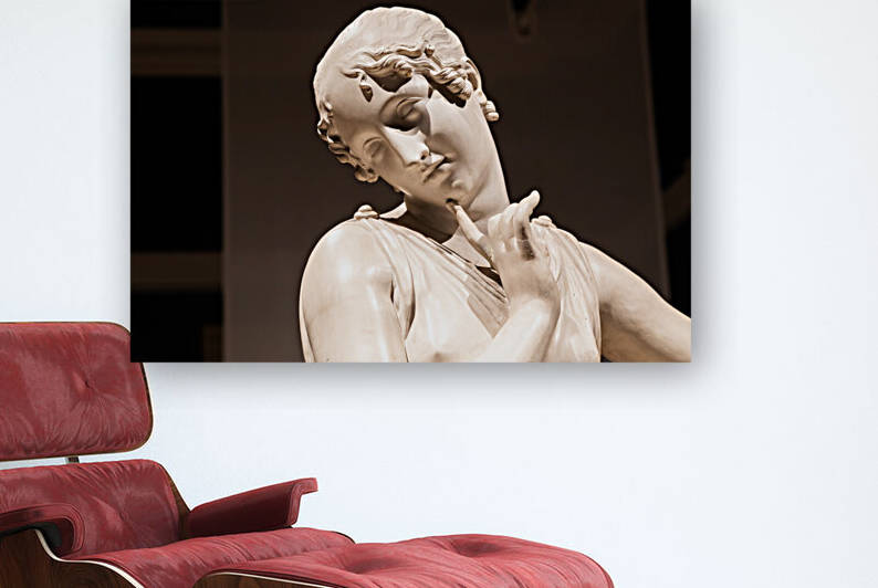 Dancer with finger on her chin by Antonio Canova 1814. Classic by Paolo Modena