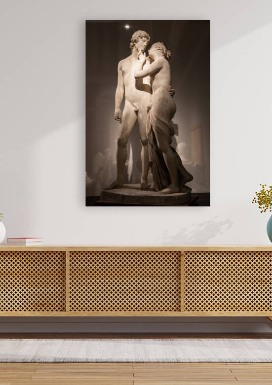 Venus and Adonis by Antonio Canova 1822. Classic statue conce by Paolo Modena