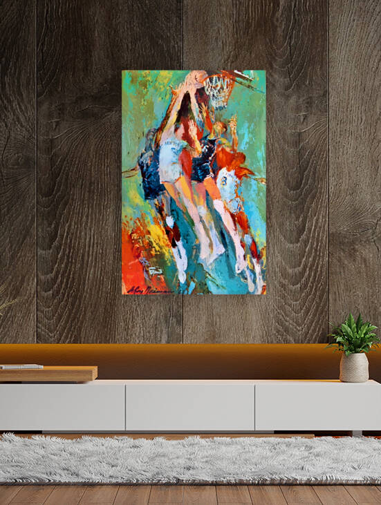 1969 New York Knicks Cover Art by LeRoy Neiman by Row One Brand