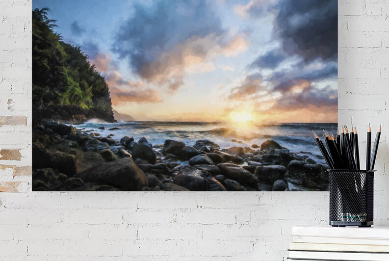  Ease in My Eyes II  by Images By Jon Evan