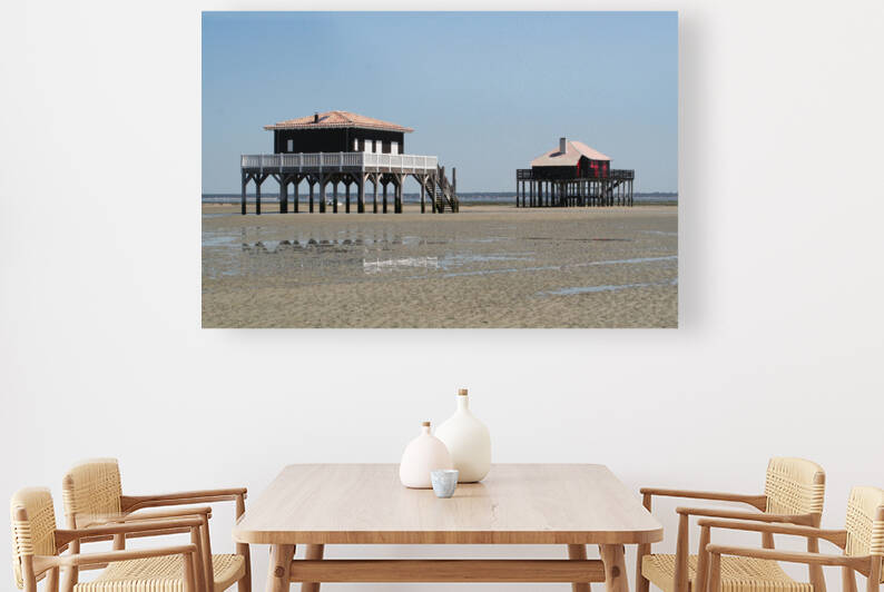 cabanes tchanquees  .. the tchanquees cabins by Stef44