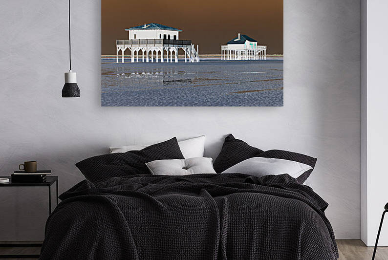 cabanes tchanquees effet inverse  .  inverted effect Tchanquees cabins  by Stef44