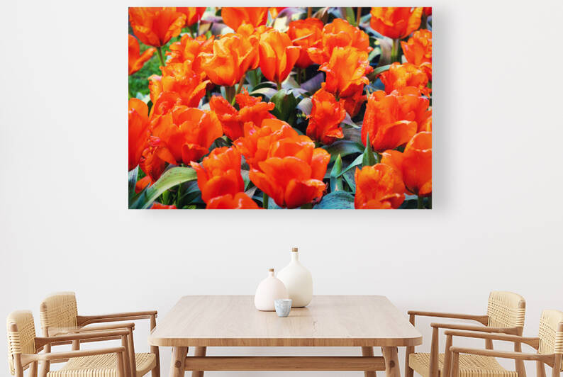 Crimson Blooms - CR2305-9175-ORT by JordiCarrio