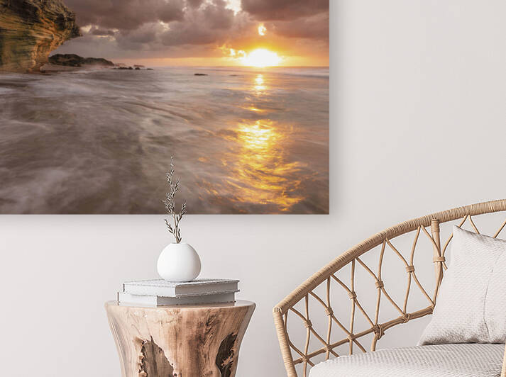 Beach Sunset by Assaf Frank